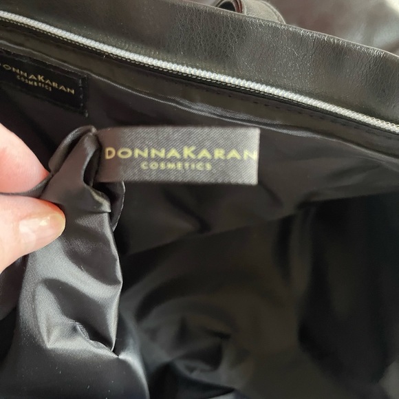 Donna Karan Cosmetics Black Zippered Tote Bag - Picture 8 of 14